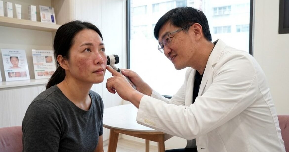 醫美術後保養的重要性，展示專業醫師與患者互動的畫面